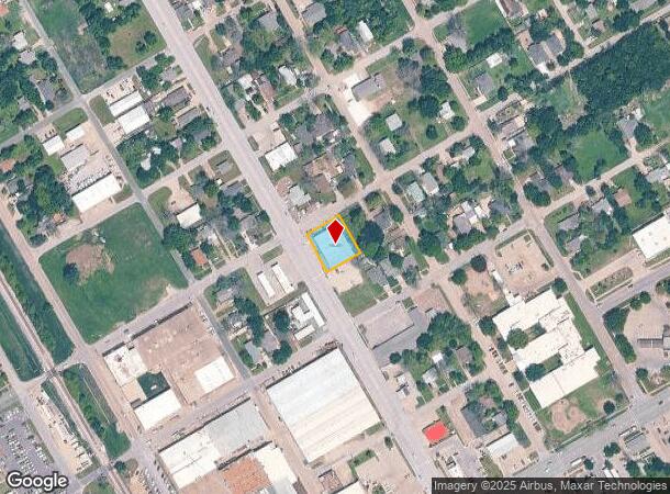 308 N Kaufman St, Ennis, TX Parcel Map