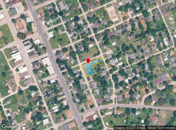 404 S Adams St, Kemp, TX Parcel Map