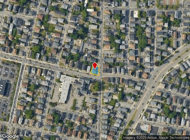  725 2Nd St, Fall River, MA Parcel Map