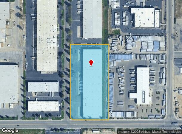 2951 S Angus Ave, Fresno, CA Parcel Map