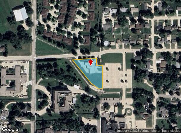 1603 W Prospect Ave, Norfolk, NE Parcel Map