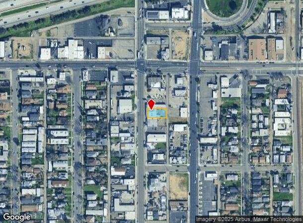  446 N Blackstone Ave, Fresno, CA Parcel Map