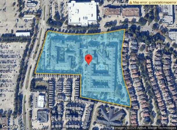  11805 Meadowglen Ln, Houston, TX Parcel Map