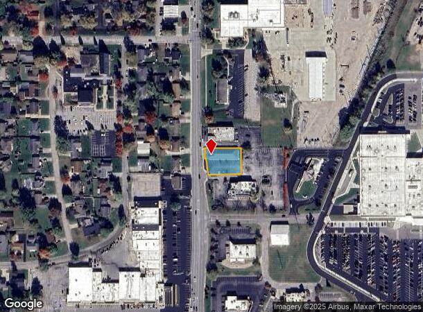 2611 Central Ave, Columbus, IN Parcel Map