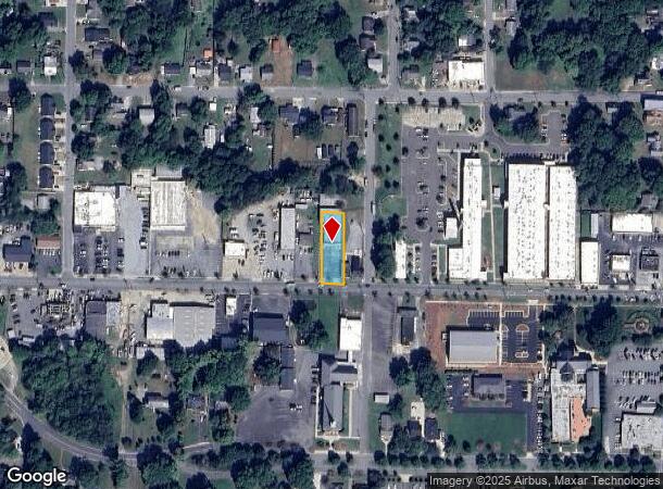 305 W Harden St, Graham, NC Parcel Map