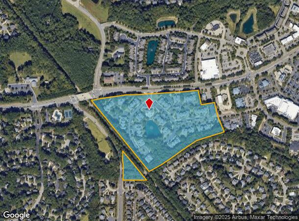  100 Terrastone Pl, Cary, NC Parcel Map