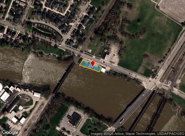 1010 E Elm Ave, Monroe, MI Parcel Map