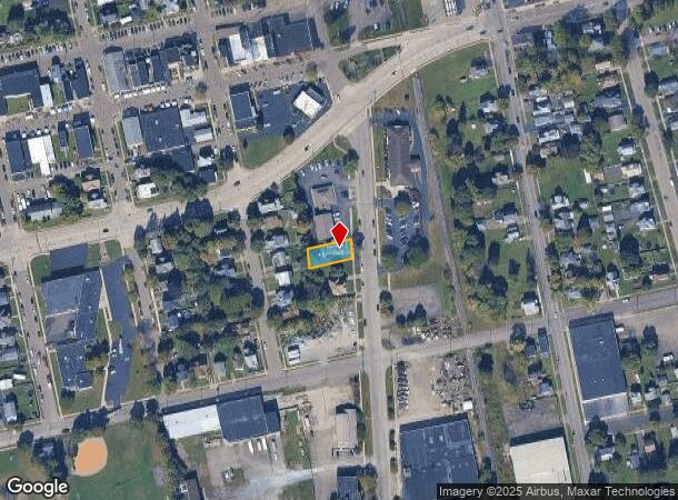 211 Prescott Ave, Elmira, NY Parcel Map