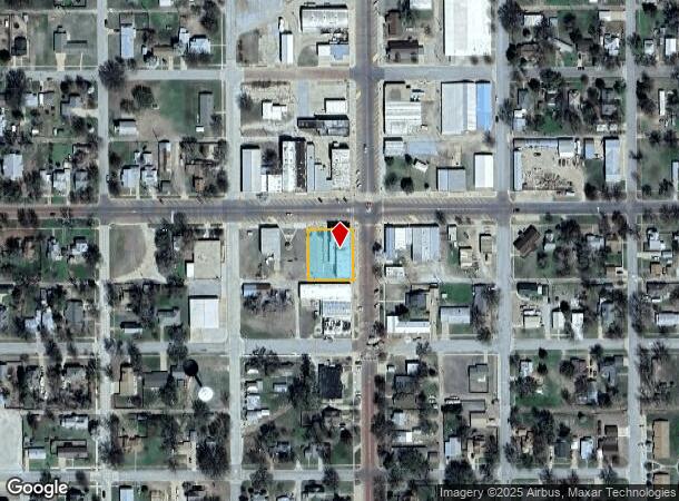  1002 Central St, Harper, KS Parcel Map
