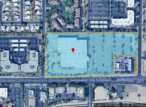  2300 W Baseline Rd, Tempe, AZ Parcel Map