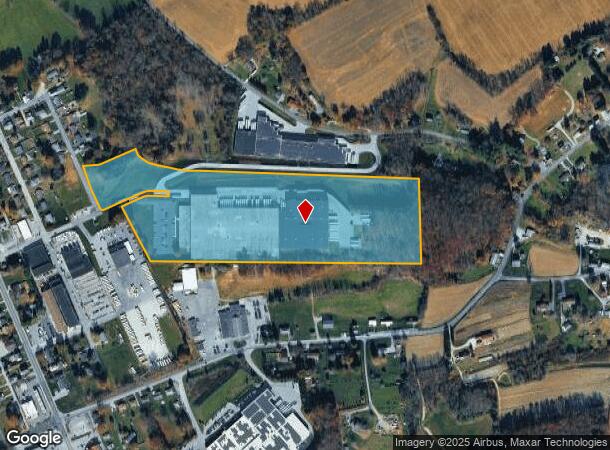 175 E Walnut St, Red Lion, PA Parcel Map