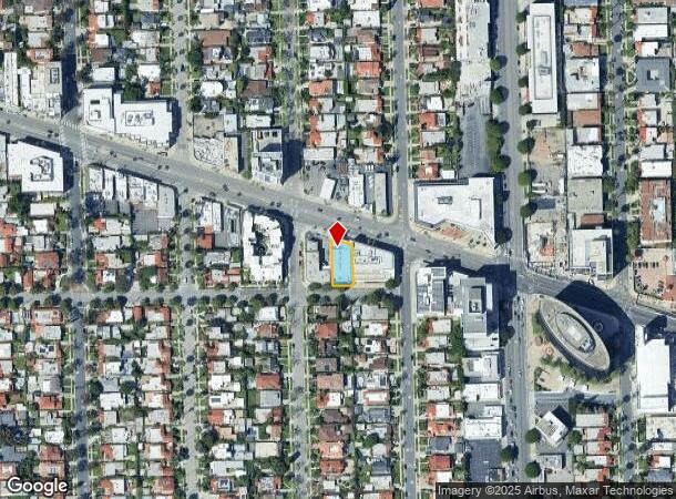 8554 Wilshire Blvd, Beverly Hills, CA Parcel Map