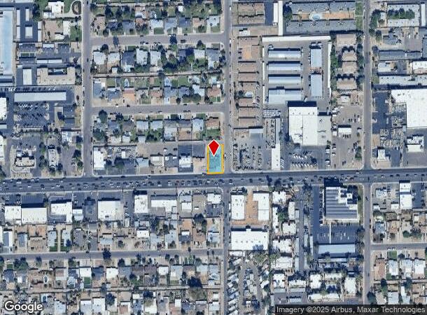 2546 E Indian School Rd, Phoenix, AZ Parcel Map