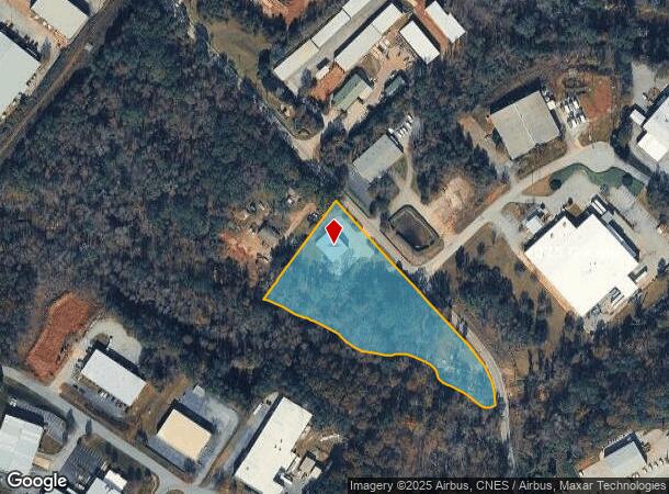  1444 S Batesville Rd, Greer, SC Parcel Map
