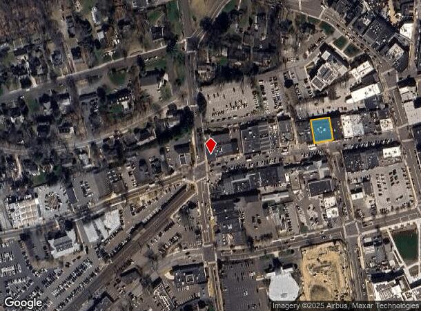  61 Elm St, New Canaan, CT Parcel Map