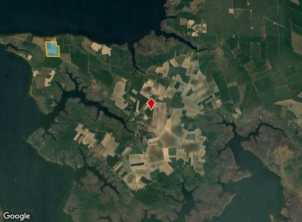 1194 Hyde-A-Way Dr, Scranton, NC Parcel Map