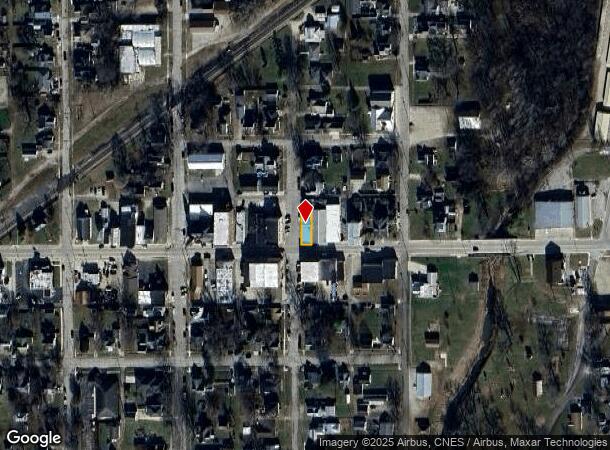  111 N Main St, Albany, IN Parcel Map