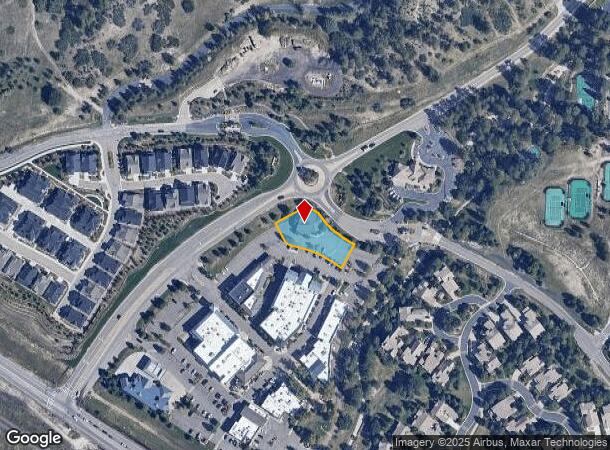  850 W Happy Canyon Rd, Castle Rock, CO Parcel Map