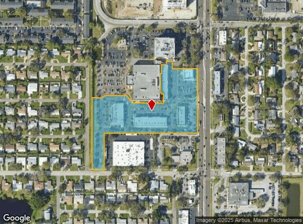  1402 66Th St N, Saint Petersburg, FL Parcel Map