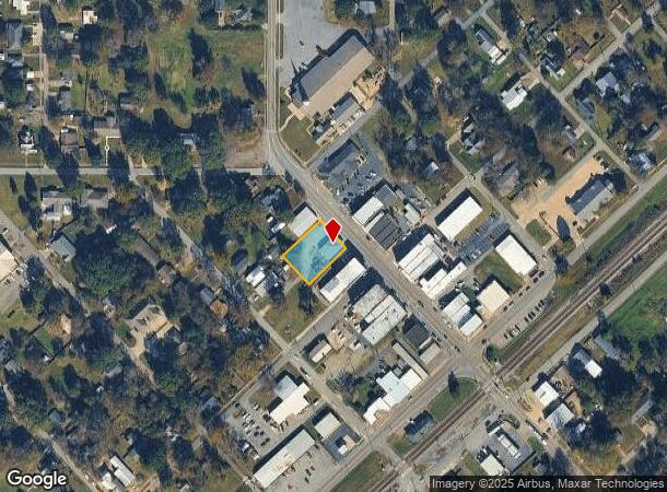 209 N Main St, Beebe, AR Parcel Map
