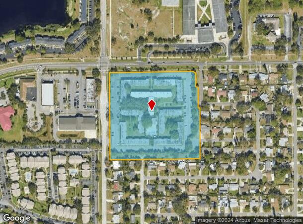  2150 62Nd Ter S, Saint Petersburg, FL Parcel Map