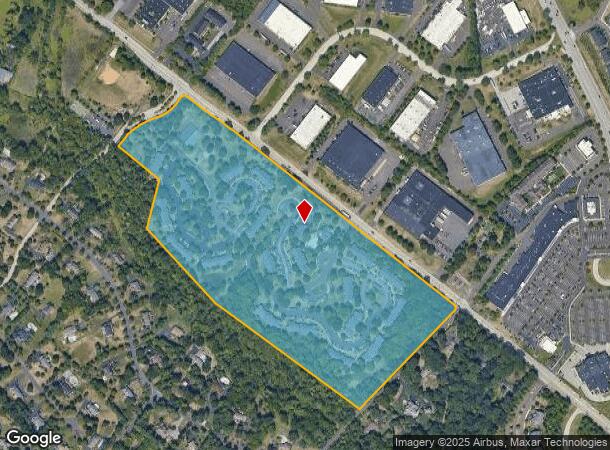  1613 Evans Rd, Ambler, PA Parcel Map