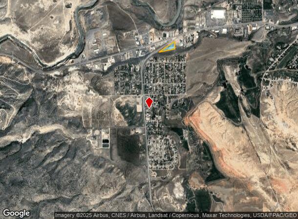  8 S Fork Rd, Cody, WY Parcel Map