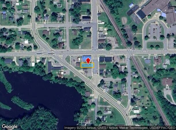 106 S Main St, Merrillan, WI Parcel Map