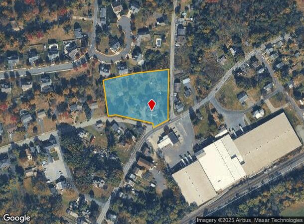  1154 Main St, Linfield, PA Parcel Map