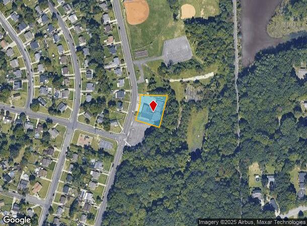  595 Princeton Blvd, Wenonah, NJ Parcel Map
