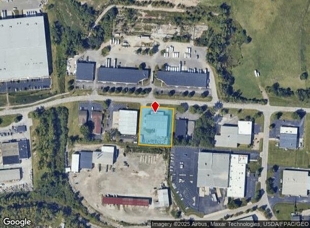  1007 Claycraft Rd, Columbus, OH Parcel Map