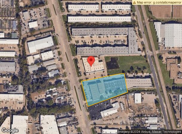  11500 Harry Hines Blvd, Dallas, TX Parcel Map