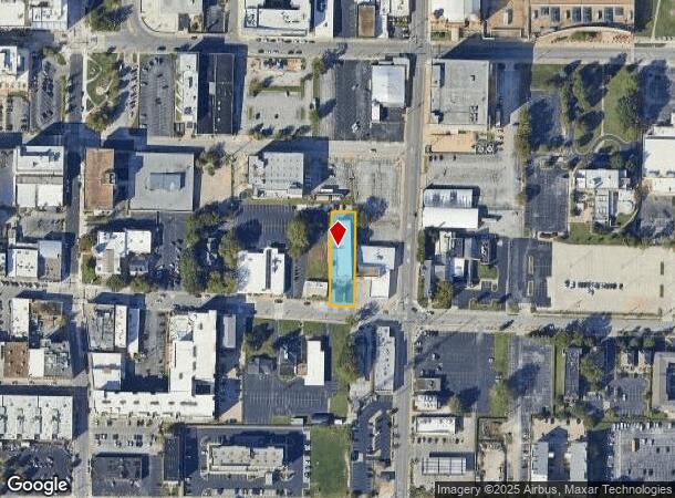 527 E Walnut St, Springfield, MO Parcel Map