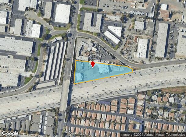  1400 Pomona Rd, Corona, CA Parcel Map