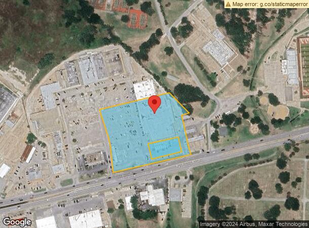  1400 W Moore Ave, Terrell, TX Parcel Map