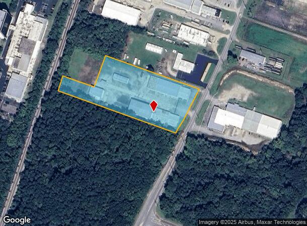  1100 Atlantic Ave, Rocky Mount, NC Parcel Map