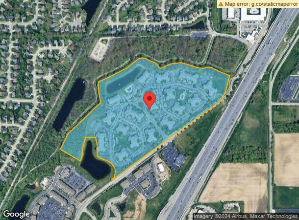  10950 Lantern Woods Blvd, Fishers, IN Parcel Map