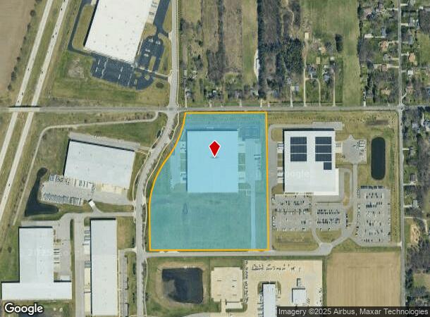 5448 Dylan Dr, South Bend, IN Parcel Map