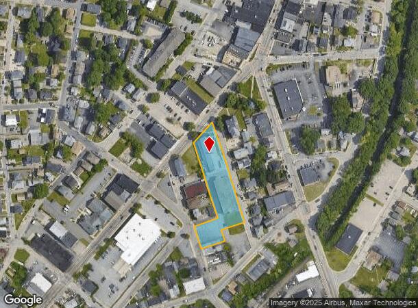 20 Washington St, West Warwick, RI Parcel Map
