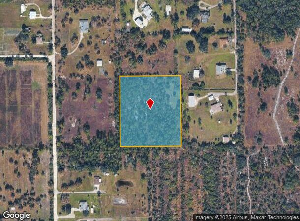 3281 Redemption Ln, Alva, FL Parcel Map