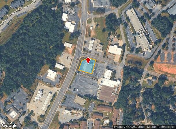  1708A-D E Greenville St, Anderson, SC Parcel Map