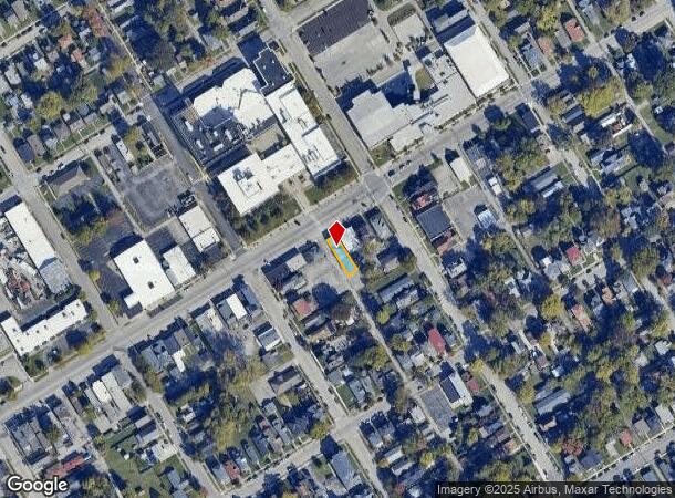  518 E Court Ave, Jeffersonville, IN Parcel Map