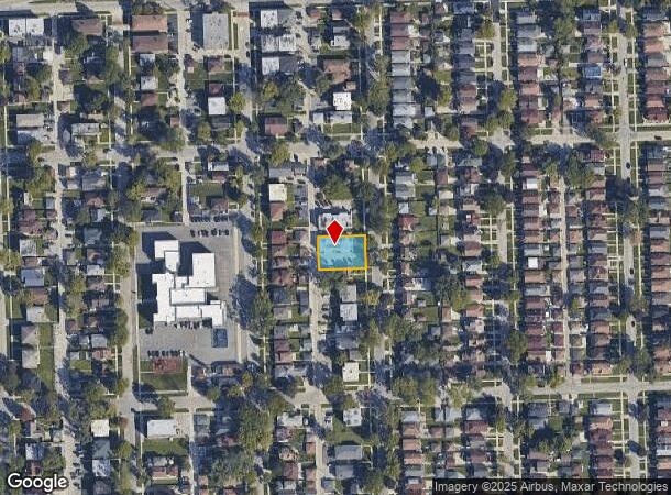  1920 S 13Th Ave, Broadview, IL Parcel Map