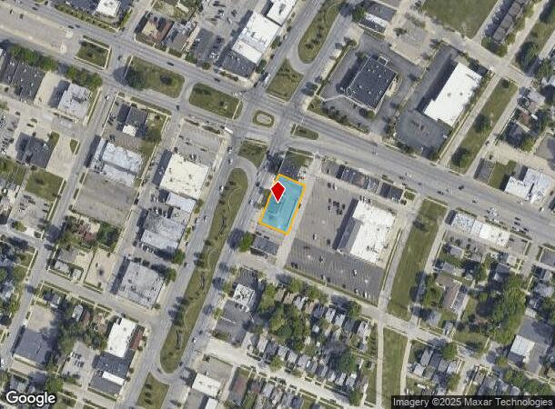  2041 Fort St, Lincoln Park, MI Parcel Map