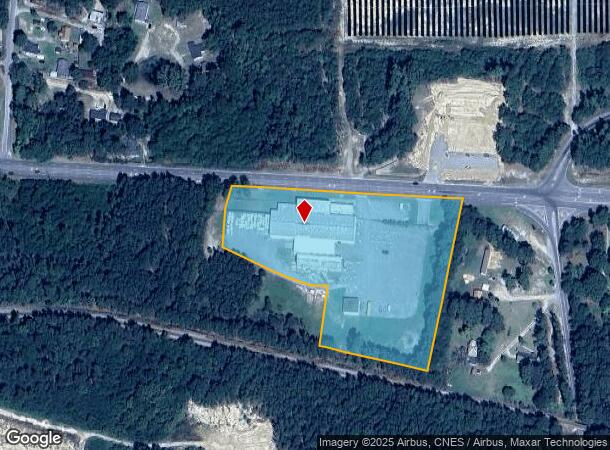 1662 E Us 74 Hwy, Hamlet, NC Parcel Map