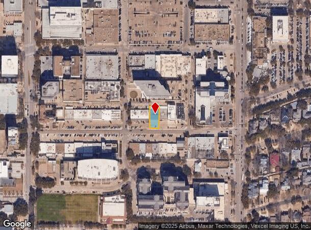  6125 Sherry Ln, Dallas, TX Parcel Map