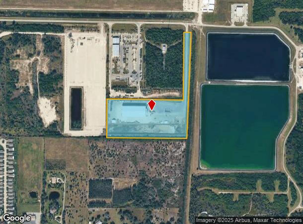  25535 Old Landfill Rd, Port Charlotte, FL Parcel Map