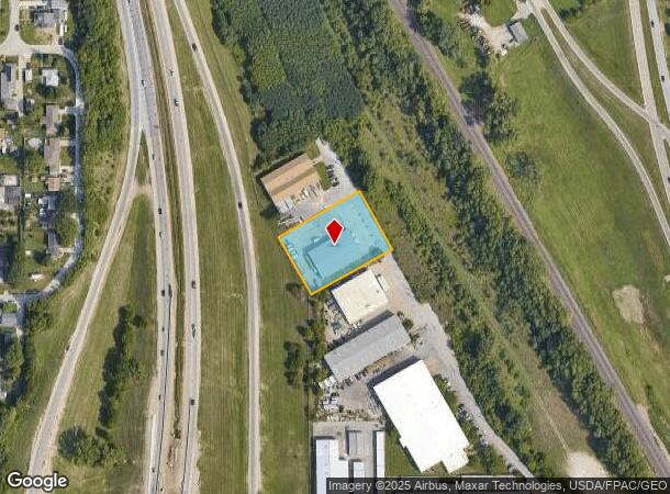 1518 Chandler Rd W, Bellevue, NE Parcel Map