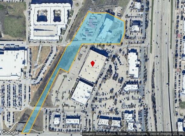  4884 Main St, Frisco, TX Parcel Map