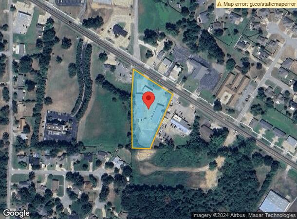  1275 W Center St, Greenwood, AR Parcel Map